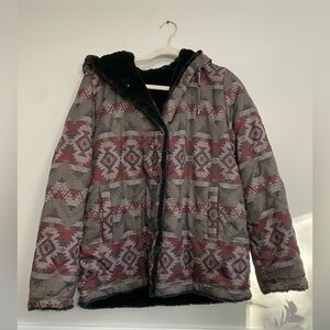 Pendleton Hooded Reversible Coat